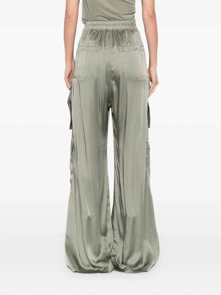 Pantaloni casual Rick Owens Rick Owens Cargobelas Pant CELADON Femei (BM 17024091) 4