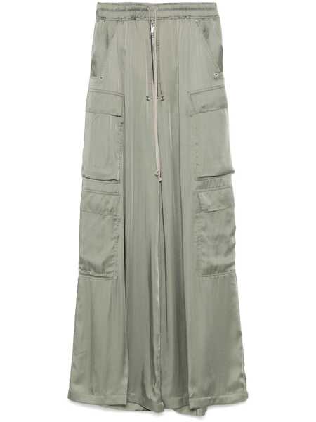 Pantaloni casual Rick Owens Rick Owens Cargobelas Pant CELADON Femei (BM 17024091) 1