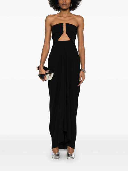 Rochii Rick Owens Rick Owens Amphora Prong Gown Black Femei (BM 17024097) 2