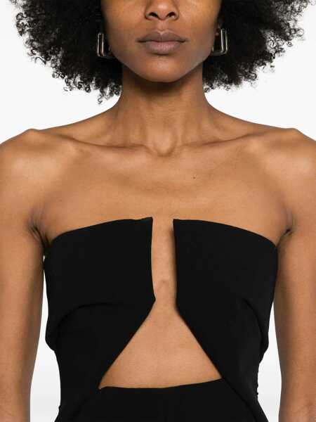 Rochii Rick Owens Rick Owens Amphora Prong Gown Black Femei (BM 17024097) 5