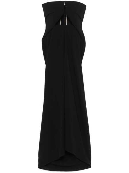 Rochii Rick Owens Rick Owens Amphora Prong Gown Black Femei (BM 17024097) 1