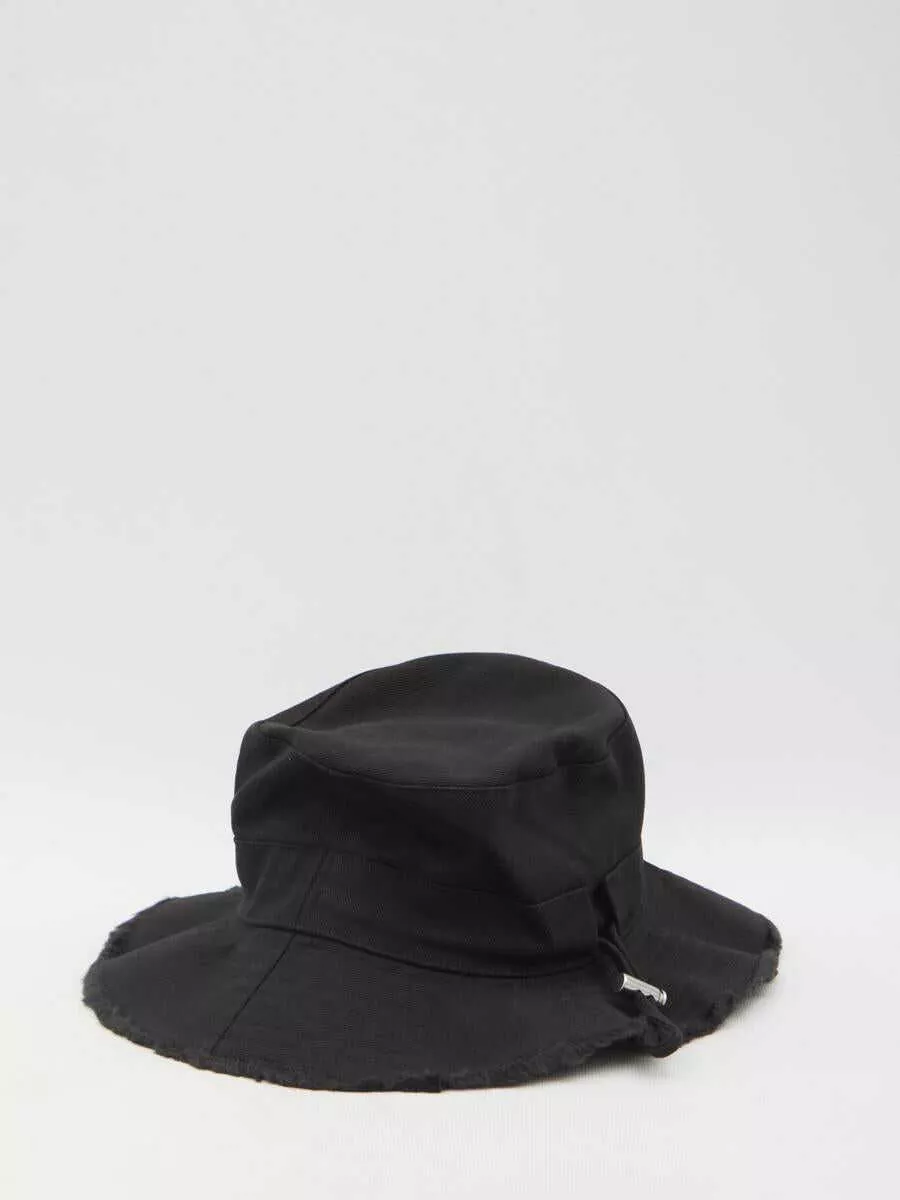 Palarii JACQUEMUS Le Bob Artichaut Hat Black Femei (BM 17024199) 2