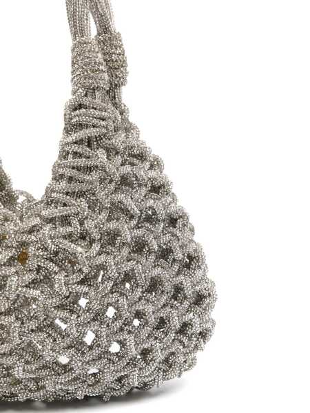 Genti de mana HIBOURAMA Hibourama Vannifique Small Hand Bag SILVER Femei (BM 17024637) 3