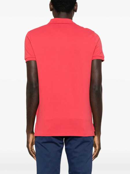 Tricouri Polo Ralph Lauren Polo Ralph Lauren Cotton-Piqu Polo Shirt RED Barbati (BM 17025255) 3
