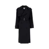 Paltoane Bottega Veneta Wool Trench Coat Femei