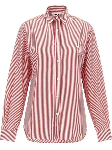 Camasi Moschino Moschino Oca Embroidered Shirt RED Femei (BM 17025834) 1