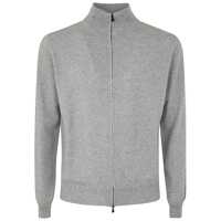 Pulovere Filippo De Laurentiis Wool Cashmere Long Sleeves Full Zipped Sweater Clothing Barbati
