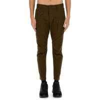 Pantaloni scurti DSQUARED2 pentru Barbati - Pantaloni DSQUARED2 DSQUARED2 Olive Cotton Blend Cargo Trousers GREEN Barbati (BM 17029698) - B-mall.ro