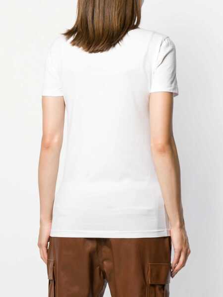 Tricouri Brunello Cucinelli Monochrome T-Shirt BIANCO Femei (BM 17030980) 4