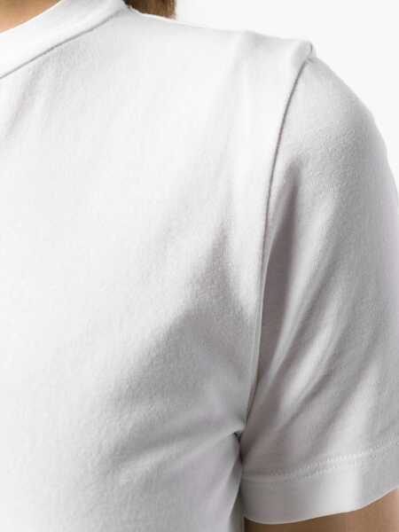 Tricouri Brunello Cucinelli Monochrome T-Shirt BIANCO Femei (BM 17030980) 5