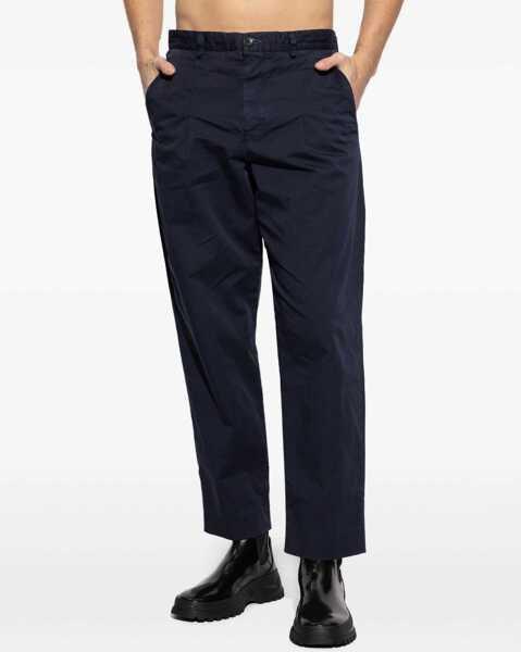 Pantaloni casual Paul Smith Cotton Pants BLUE Barbati (BM 17031061) 3