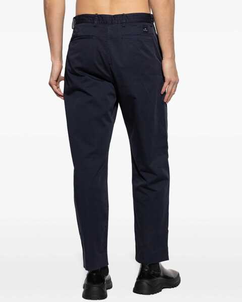 Pantaloni casual Paul Smith Cotton Pants BLUE Barbati (BM 17031061) 4