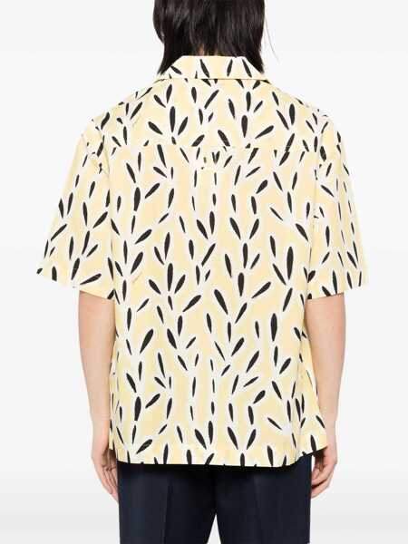 Camasi casual JACQUEMUS Shirt Jean YELLOW Barbati (BM 17031181) 4
