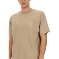 Tricouri DRÔLE DE MONSIEUR pentru Barbati - Tricouri DRLE DE MONSIEUR Slogan T-Shirt BEIGE Barbati (BM 17031301) - B-mall.ro