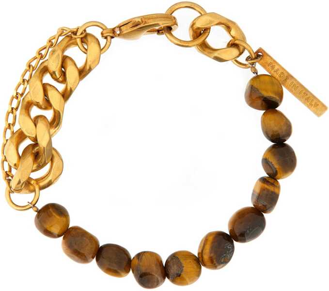 Bratari Dries Van Noten Chain Bracelet With Stones GOLD Barbati (BM 17031379) 2