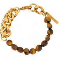 Bratari pentru Barbati - Bratari Dries Van Noten Chain Bracelet With Stones GOLD Barbati (BM 17031379) - B-mall.ro