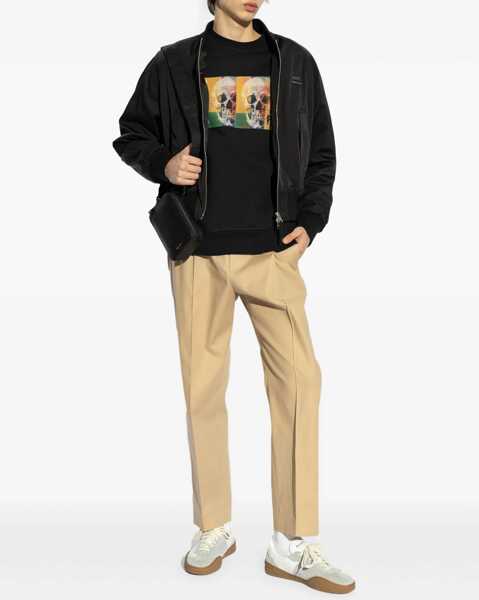 Bluze de trening Paul Smith Skull Square Sweatshirt BLACK Barbati (BM 17031511) 2