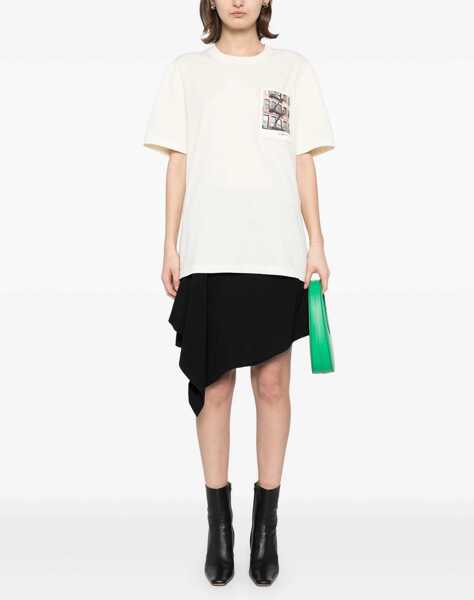 Tricouri HELMUT LANG Postcard Building T-Shirt WHITE Barbati (BM 17031586) 2