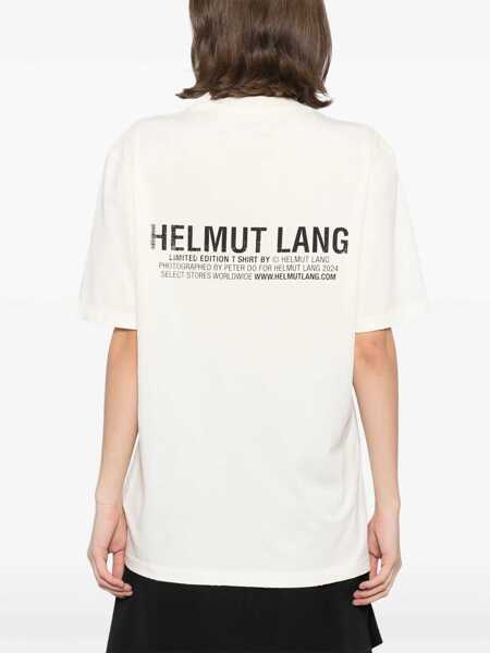 Tricouri HELMUT LANG Postcard Building T-Shirt WHITE Barbati (BM 17031586) 4