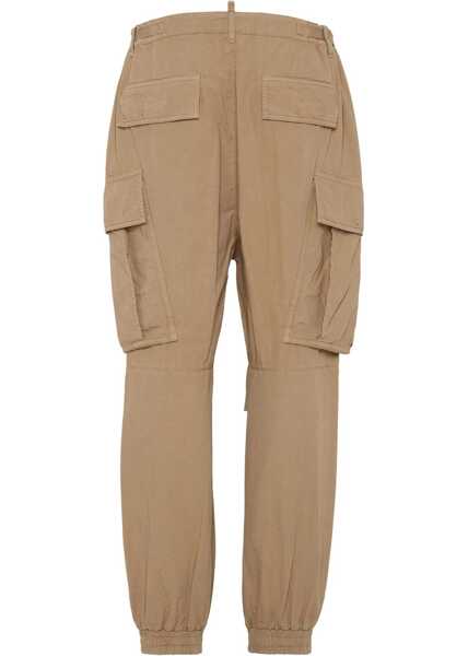 Pantaloni casual DSQUARED2 Icon New Generation Cargo Pants BEIGE Barbati (BM 17031589) 2