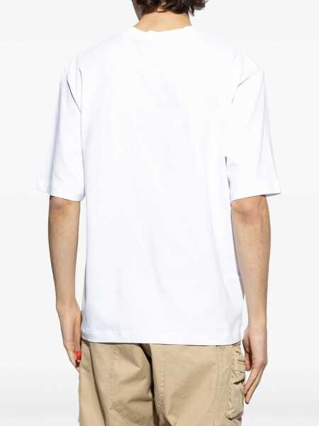 Tricouri DSQUARED2 Icon New Generation T-Shirt WHITE Barbati (BM 17031595) 4