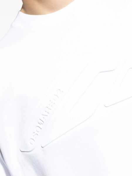 Tricouri DSQUARED2 Icon New Generation T-Shirt WHITE Barbati (BM 17031595) 5