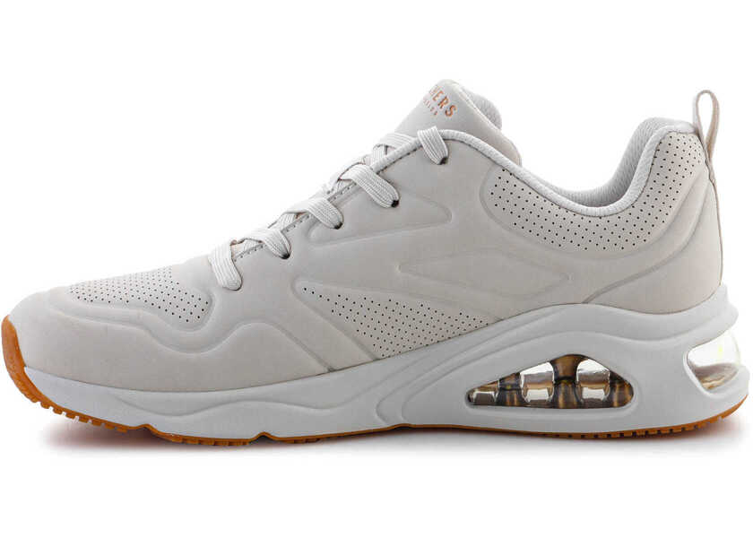 Sneakers SKECHERS Tres-Air Uno AH MAZING OFF WHITE White Femei (BM 17031871) 4