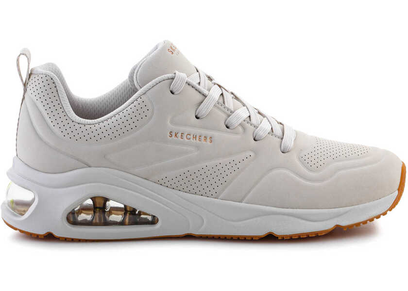 Sneakers SKECHERS Tres-Air Uno AH MAZING OFF WHITE White Femei (BM 17031871) 6