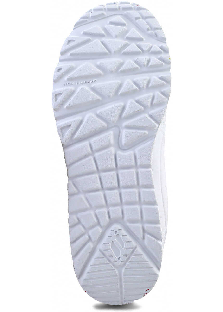 Sneakers SKECHERS Uno Lite Rainbow Speckle White Femei (BM 17031877) 6