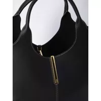 Genti de mana TOD'S Dama - Genti de mana TODS Small Shopping Bag BLACK Femei (BM 17031943) - B-mall.ro