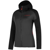 Hanorace Upendo Hoody W Carbon/Cherry Tomato Femei