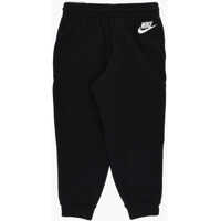 Pantaloni de trening pentru Fete - Pantaloni de trening Nike Fleeced Cotton Cargo Joggers With Embossed Logo Black Fete (BM 17031973) - B-mall.ro