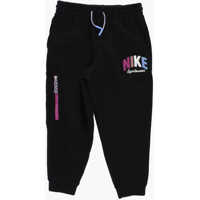 Pantaloni de trening Fleeced Cotton Cargo Joggers With Embossed Logo Fete