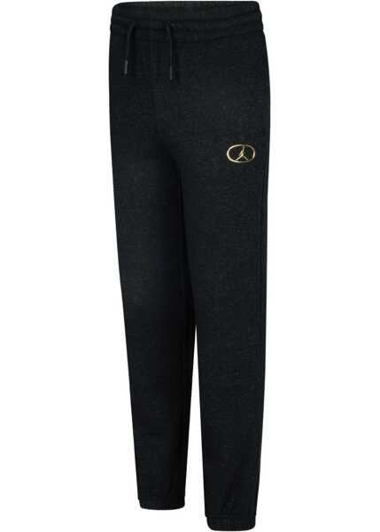 Pantaloni de trening Nike Air Jordan Lurex Joggers With Golden Logo Black Baieti (BM 17031982) 2