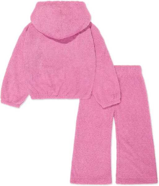 Bluze de trening Nike Terry-Cotton Swoosh Spirit Hoodie And Joggers Set With Golde Pink Baieti (BM 17031991) 4