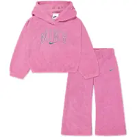 Bluze de trening Terry-Cotton Swoosh Spirit Hoodie And Joggers Set With Golde Baieti