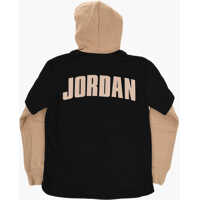 Jachete pentru Baieti pagina 2 - Jachete Nike Air Jordan Two-Tone Lightweight Jacket With Snap Buttons Brown Baieti (BM 17032009) - B-mall.ro