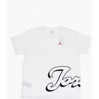 Tricouri Air Jordan Solid Color Crew-Neck T-Shirt With Printed Logo Baieti