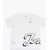 Nike Air Jordan Solid Color Crew-Neck T-Shirt With Printed Logo White