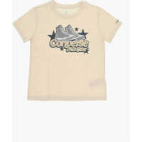 Tricouri Converse All Star Cotton Blend Crew-Neck T-Shirt With Embossed Logo