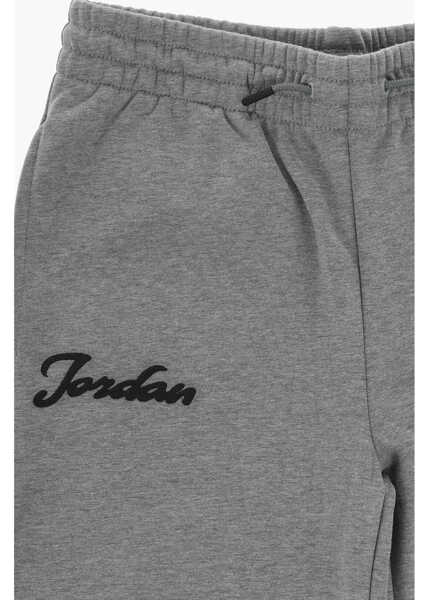 Pantaloni casual Nike Air Jordan Two-Tone Fleeced Cotton Meta-Enchantment Pants Black Baieti (BM 17032042) 2