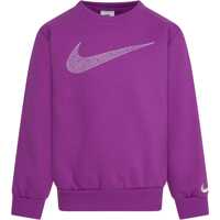 Bluze de trening Solid Color Crew-Neck Sweatshirt With Contrasting Logo Baieti