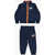 Nike Solid Color Joggers And Sweatshirt Powder Play Set Blue