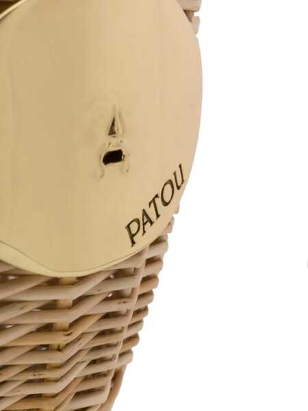 Genti de mana Patou Wicker Bucket Bag BEIGE Femei (BM 17032165) 4