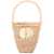 Patou Wicker Bucket Bag BEIGE
