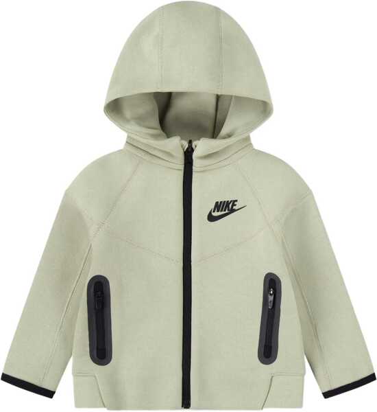 Pantaloni de trening Nike Solid Color Sweatshirt And Joggers Set With Contrasting Deta Green Baieti (BM 17032249) 3