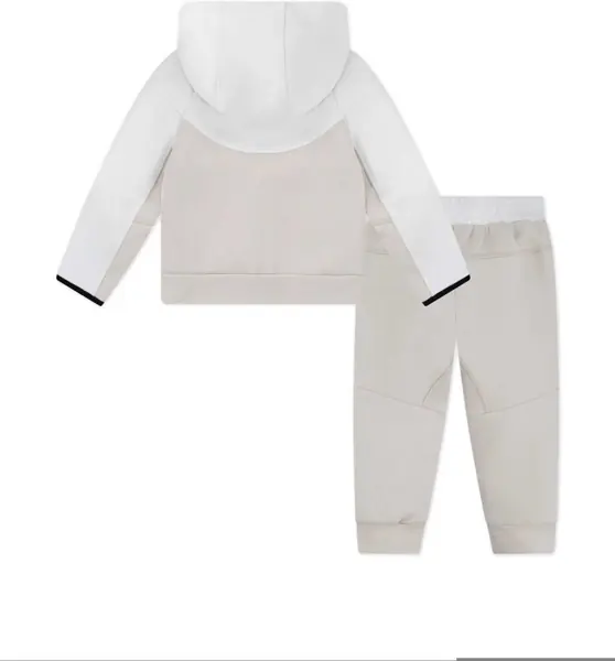 Pantaloni de trening Nike Color Block Sweatshirt And Joggers Set Beige Baieti (BM 17032258) 2