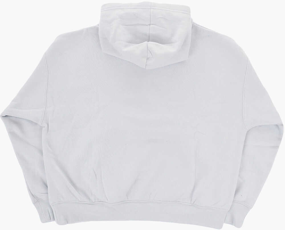 Bluze de trening Nike Air Jordan Solid Color Brooklyn Hoodie With Patch Pocket White Baieti (BM 17032261) 3