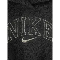 Bluze de trening pentru Baieti - Bluze de trening Nike Terry-Cotton Swoosh Spirit Hoodie And Joggers Set With Golde Black Baieti (BM 17032267) - B-mall.ro