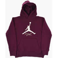 Bluze de trening Nike Air Jordan Fleeced Cotton Hoodie With Printed Logo